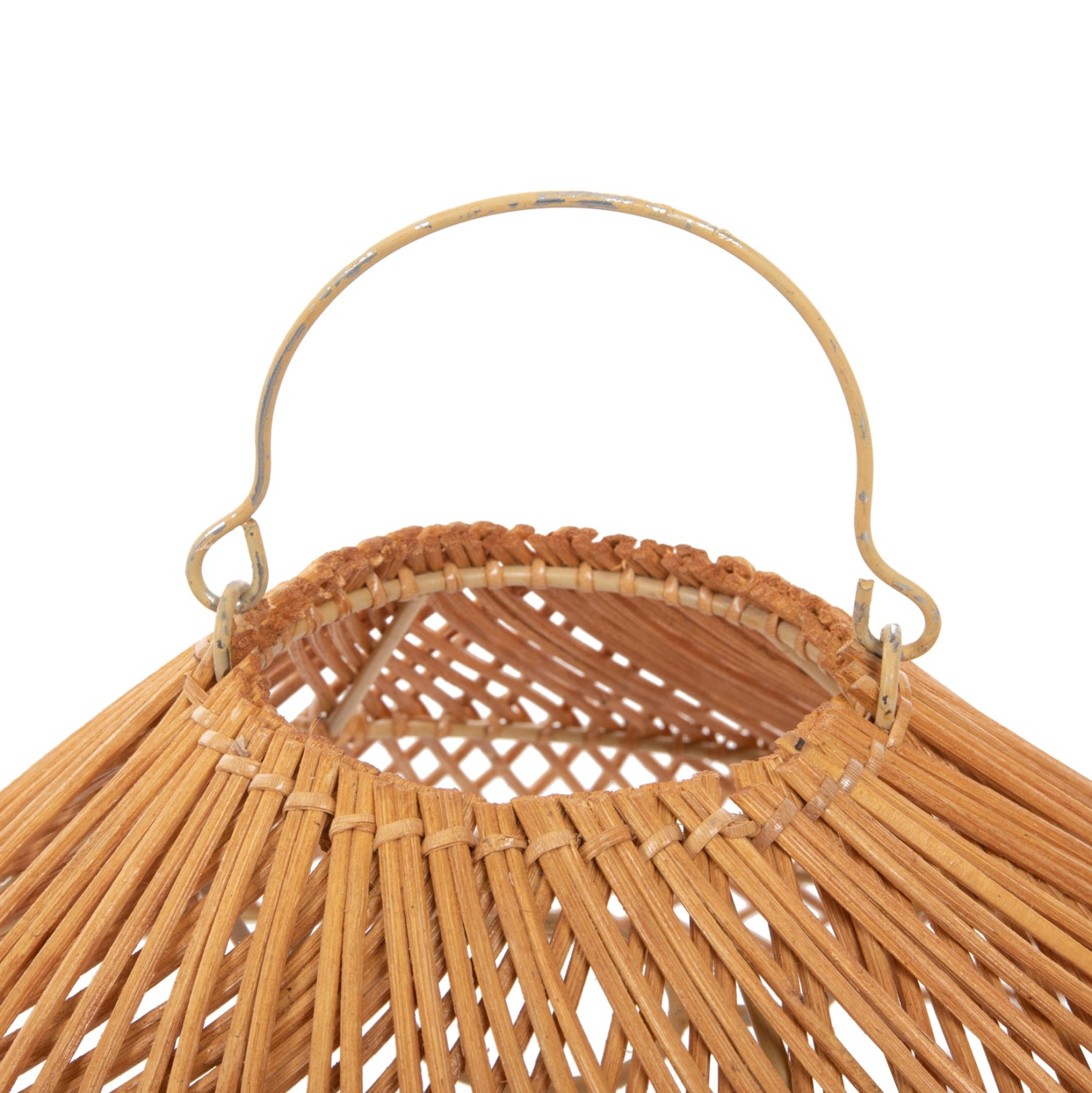 ΦΩΤΙΣΤΙΚΟ ΟΡΟΦΗΣ ΚΡΕΜΑΣΤΟ HM7878.01 RATTAN ΣΕ ΜΠΕΖ ΤΗΣ ΑΜΜΟΥ ΧΡΩΜΑ Φ58,5x31Yεκ - Pakobazaar