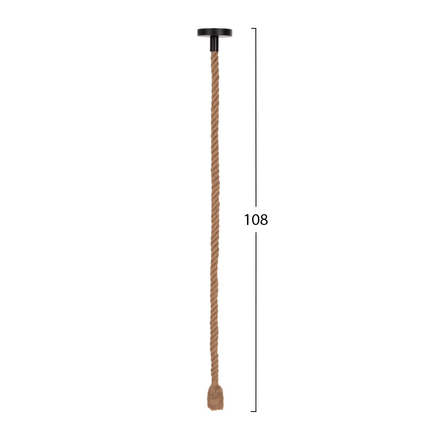 ΦΩΤΙΣΤΙΚΟ ΟΡΟΦΗΣ ΚΡΕΜΑΣΤΟ ΜΕ ΛΑΜΠΤΗΡΑ HM11927.01--ΣΧΟΙΝΙ 1m ΠΑΧΟΥΣ 2cm-ΝΤΟΥΙ Ε27 - Pakobazaar