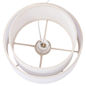 ΦΩΤΙΣΤΙΚΟ ΟΡΟΦΗΣ ΚΥΛΙΝΔΡΙΚΟ KRIKS HM4707.01 PVC ΣΕ ΛΕΥΚΟ Φ30x70Υεκ. - Pakobazaar