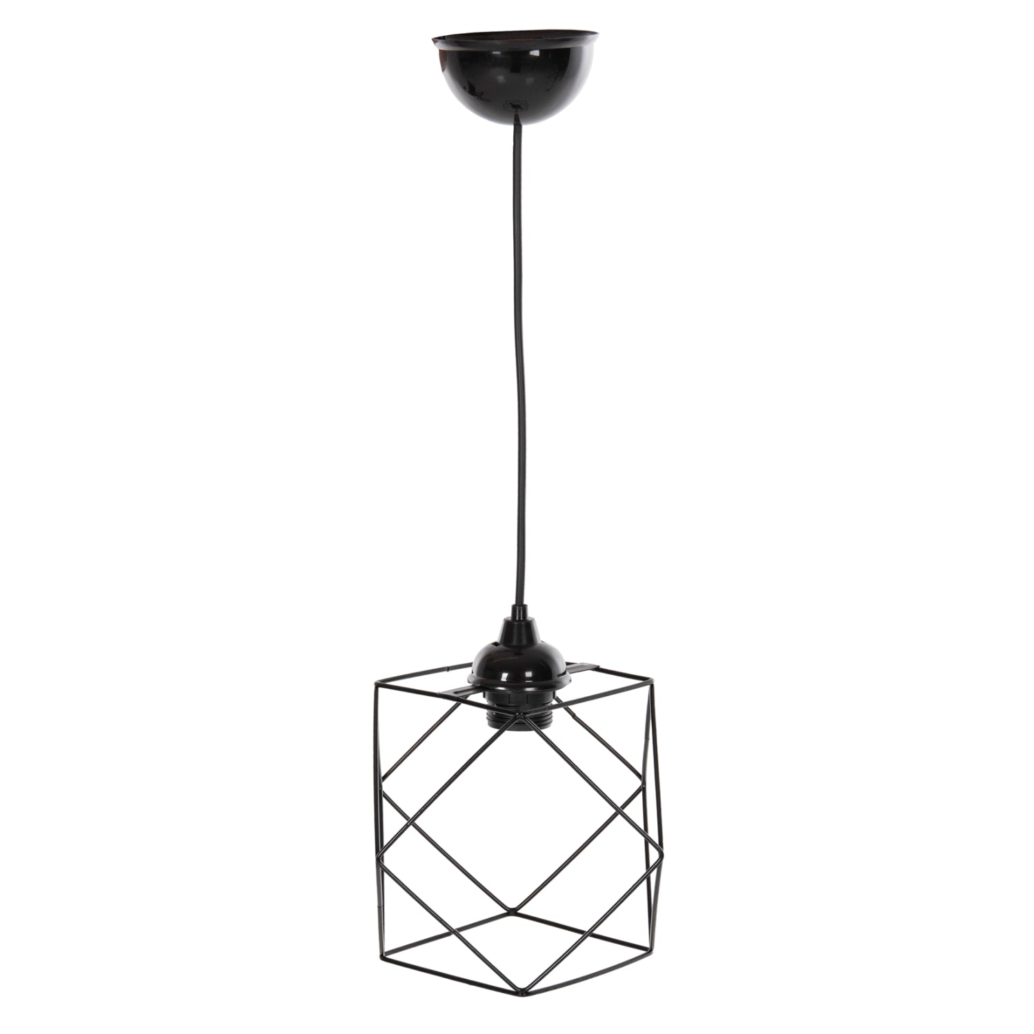 ΦΩΤΙΣΤΙΚΟ ΟΡΟΦΗΣ ΜΕΤΑΛΛΙΚΟ ΜΑΥΡΟ HM7643.01 Φ24x56Y εκ. - Pakobazaar