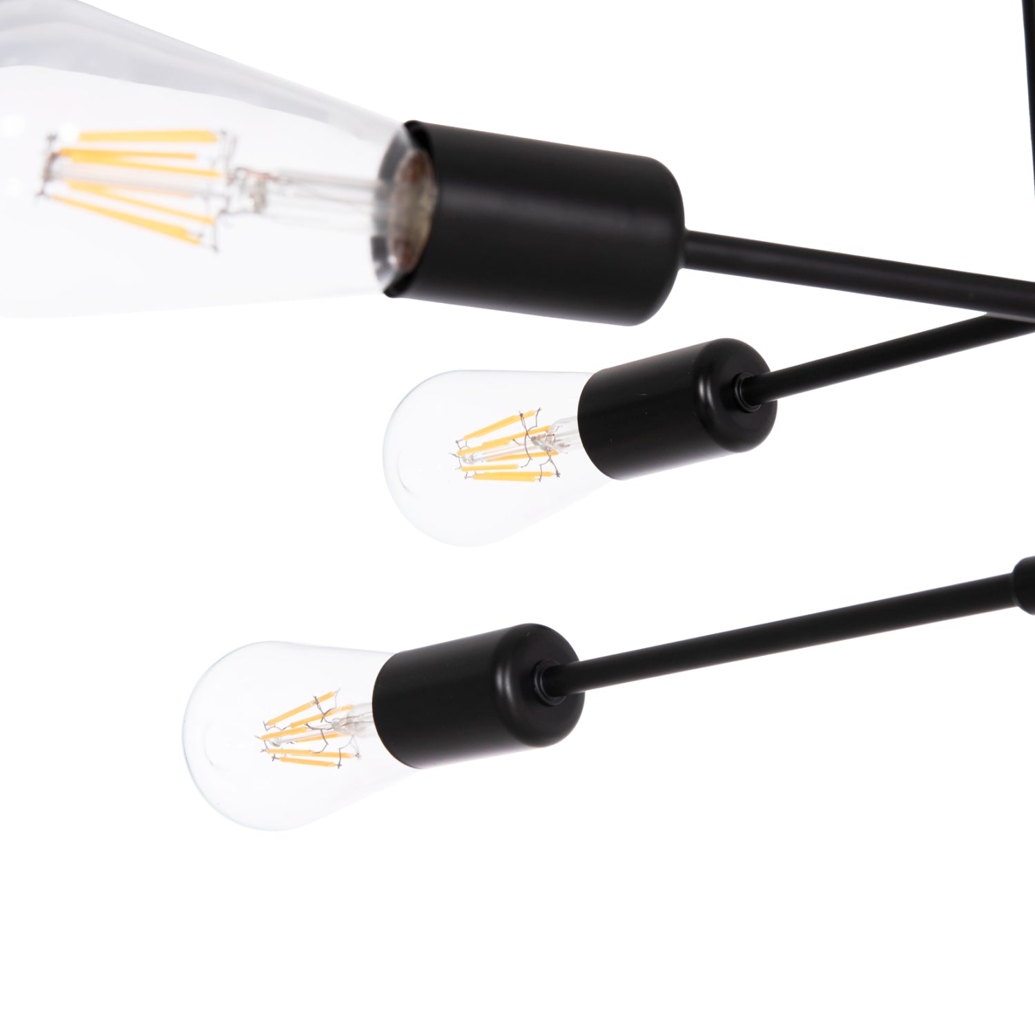 ΦΩΤΙΣΤΙΚΟ ΟΡΟΦΗΣ ΠΟΛΥΦΩΤΟ LIGHTY HM7427.11 ΜΕΤΑΛΛΟ ΣΕ ΜΑΥΡΟ 51x51x23Υεκ. - Pakobazaar