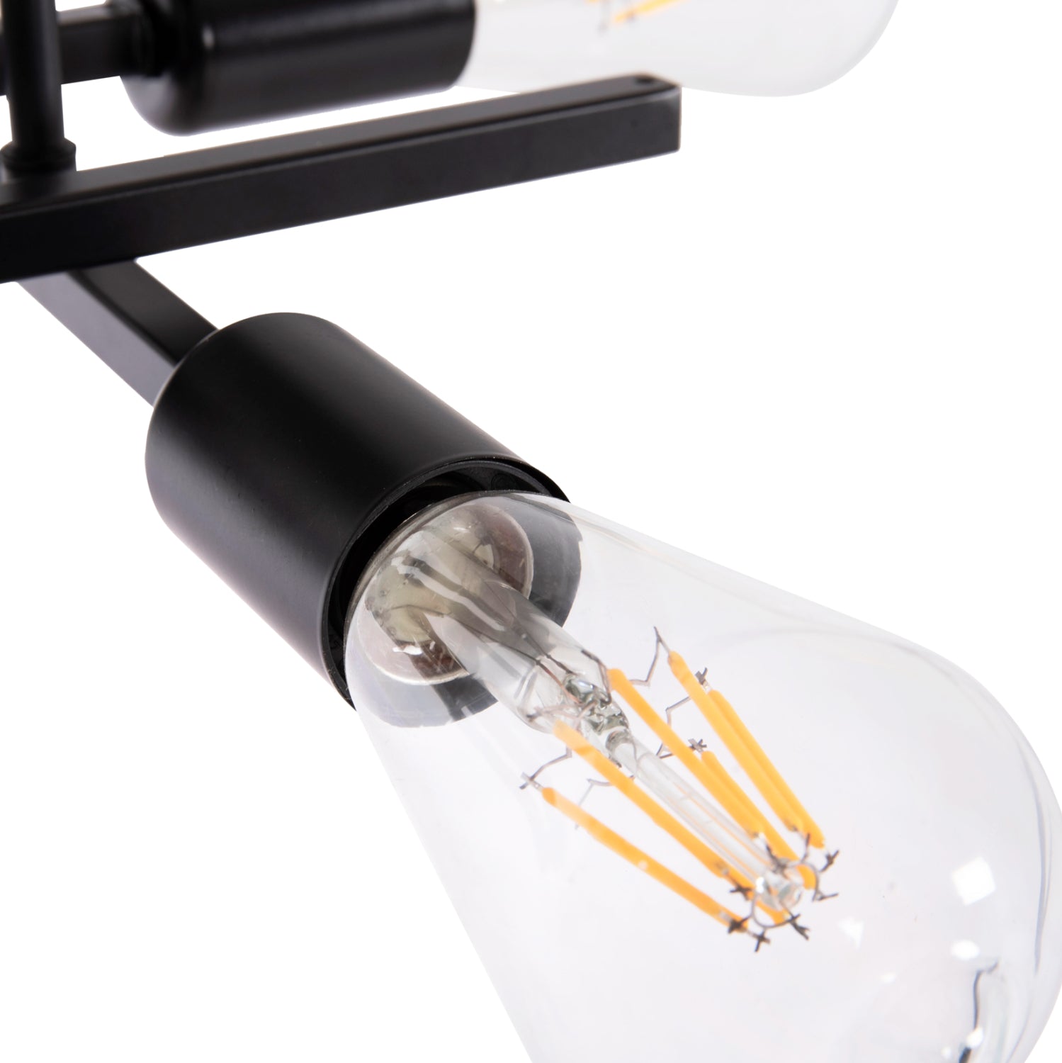ΦΩΤΙΣΤΙΚΟ ΟΡΟΦΗΣ ΠΟΛΥΦΩΤΟ LIGHTY HM7428.11 ΜΕΤΑΛΛΟ ΣΕ ΜΑΥΡΟ 28x28x15Υεκ. - Pakobazaar