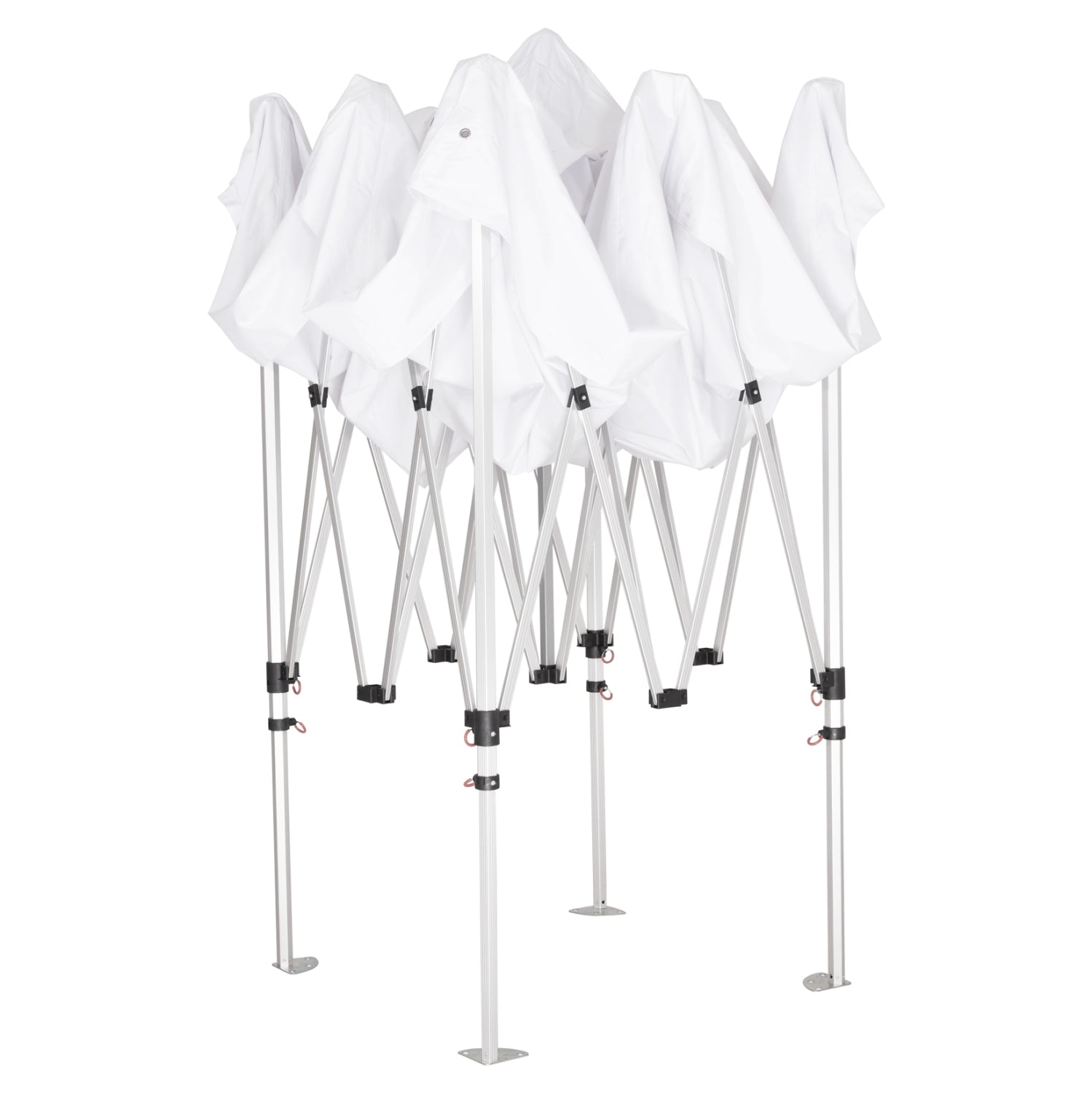 GAZEBO ΕΠΑΓΓΕΛΜΑΤΙΚΟ ΒΑΡΕΩΣ ΤΥΠΟΥ CRESSEN HM6305 ΠΤΥΣΣΟΜΕΝΟ ΑΛΟΥΜΙΝΙΟΥ 3x3x3,4Y - Pakobazaar