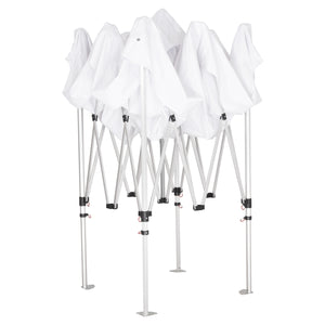 GAZEBO ΕΠΑΓΓΕΛΜΑΤΙΚΟ ΒΑΡΕΩΣ ΤΥΠΟΥ CRESSEN HM6305 ΠΤΥΣΣΟΜΕΝΟ ΑΛΟΥΜΙΝΙΟΥ 3x3x3,4Y - Pakobazaar