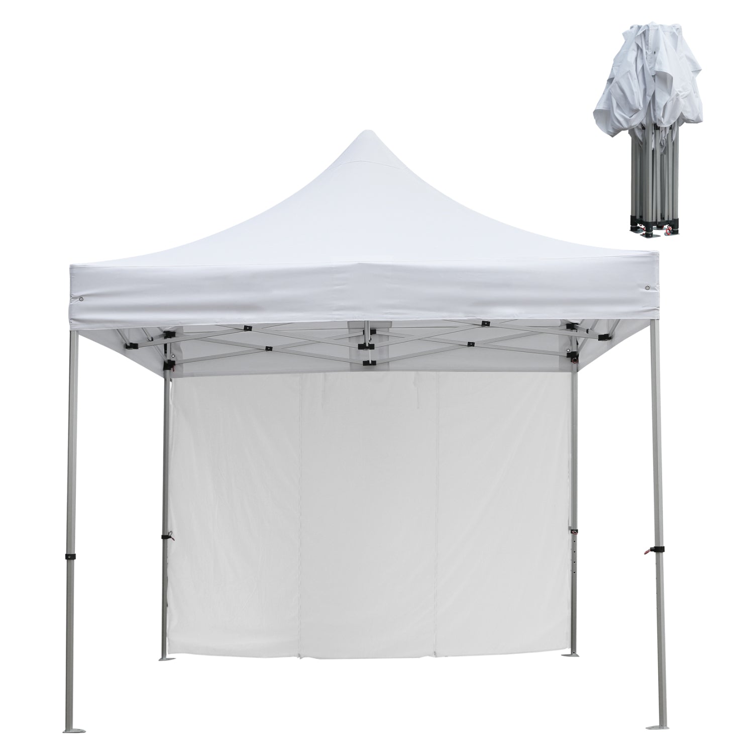 GAZEBO ΕΠΑΓΓΕΛΜΑΤΙΚΟ ΒΑΡΕΩΣ ΤΥΠΟΥ CRESSEN HM21097 ΠΤΥΣΣΟΜΕΝΟ ΑΛΟΥΜΙΝΙΟΥ 3x3x3,4Yμ - Pakobazaar