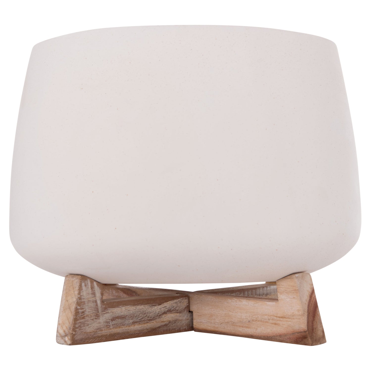 ΓΛΑΣΤΡΑ ΕΣ.ΧΩΡΟΥ FRELLO HM4674.02L ΛΕΥΚΟ FIBER CEMENT--TEAK ΒΑΣΗ 29x29x23,5Υεκ. - Pakobazaar