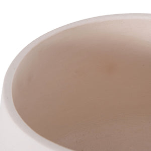 ΓΛΑΣΤΡΑ ΕΣ.ΧΩΡΟΥ FRELLO HM4674.02L ΛΕΥΚΟ FIBER CEMENT--TEAK ΒΑΣΗ 29x29x23,5Υεκ. - Pakobazaar