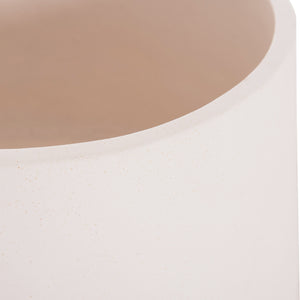 ΓΛΑΣΤΡΑ ΕΣΩΤ.ΧΩΡΟΥ QUAN HM4680.02L FIBER CEMENT ΛΕΥΚΟ--ΒΑΣΗ TEAK Φ38x62Υεκ - Pakobazaar