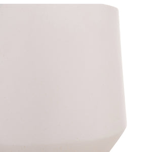 ΓΛΑΣΤΡΑ ΕΣΩΤ.ΧΩΡΟΥ QUAN HM4680.02L FIBER CEMENT ΛΕΥΚΟ--ΒΑΣΗ TEAK Φ38x62Υεκ - Pakobazaar