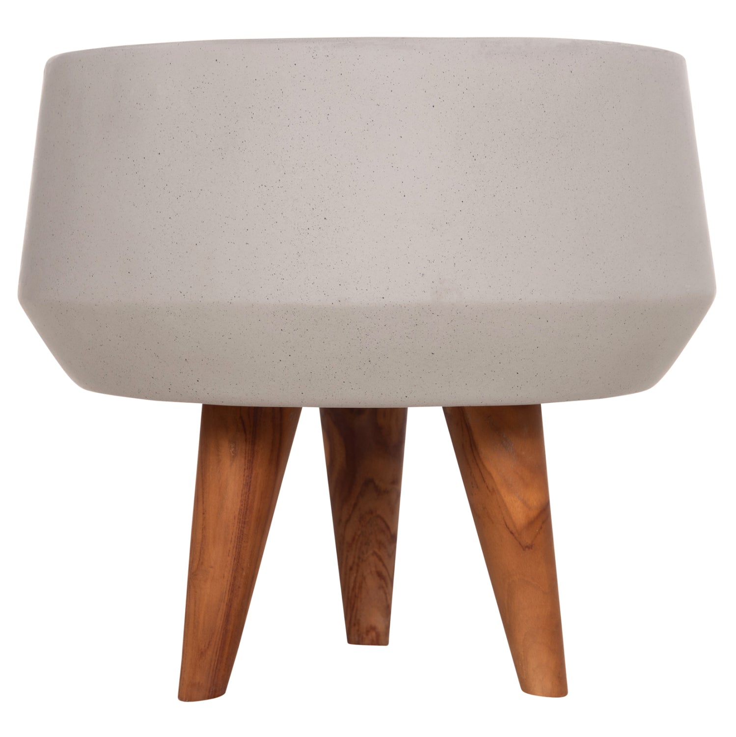 ΓΛΑΣΤΡΑ ΕΣΩΤ.ΧΩΡΟΥ QUAN HM4680.03S FIBER CEMENT ΓΚΡΙ--ΒΑΣΗ TEAK Φ37x36Υεκ - Pakobazaar