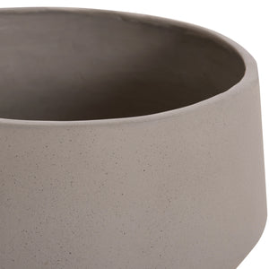 ΓΛΑΣΤΡΑ ΕΣΩΤ.ΧΩΡΟΥ QUAN HM4680.03S FIBER CEMENT ΓΚΡΙ--ΒΑΣΗ TEAK Φ37x36Υεκ - Pakobazaar
