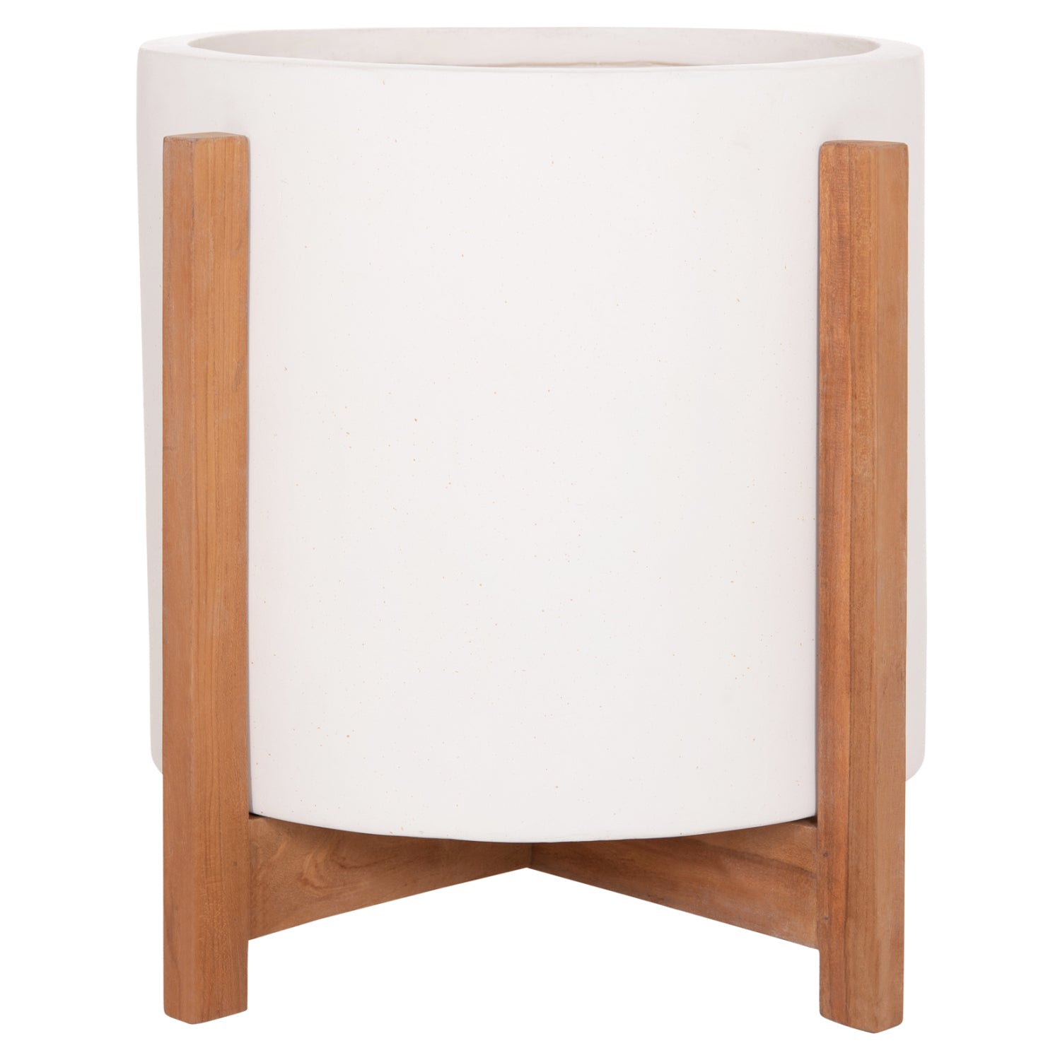 ΓΛΑΣΤΡΑ ΕΣΩΤ.ΧΩΡΟΥ HOFF HM4682.02M FIBER CEMENT ΛΕΥΚΟ-TEAK ΒΑΣΗ Φ40x39Υεκ - Pakobazaar