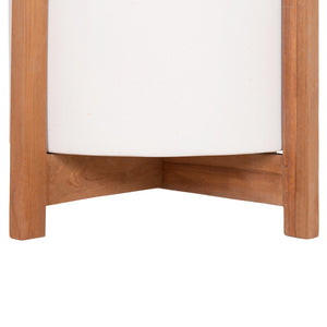 ΓΛΑΣΤΡΑ ΕΣΩΤ.ΧΩΡΟΥ HOFF HM4682.02M FIBER CEMENT ΛΕΥΚΟ-TEAK ΒΑΣΗ Φ40x39Υεκ - Pakobazaar
