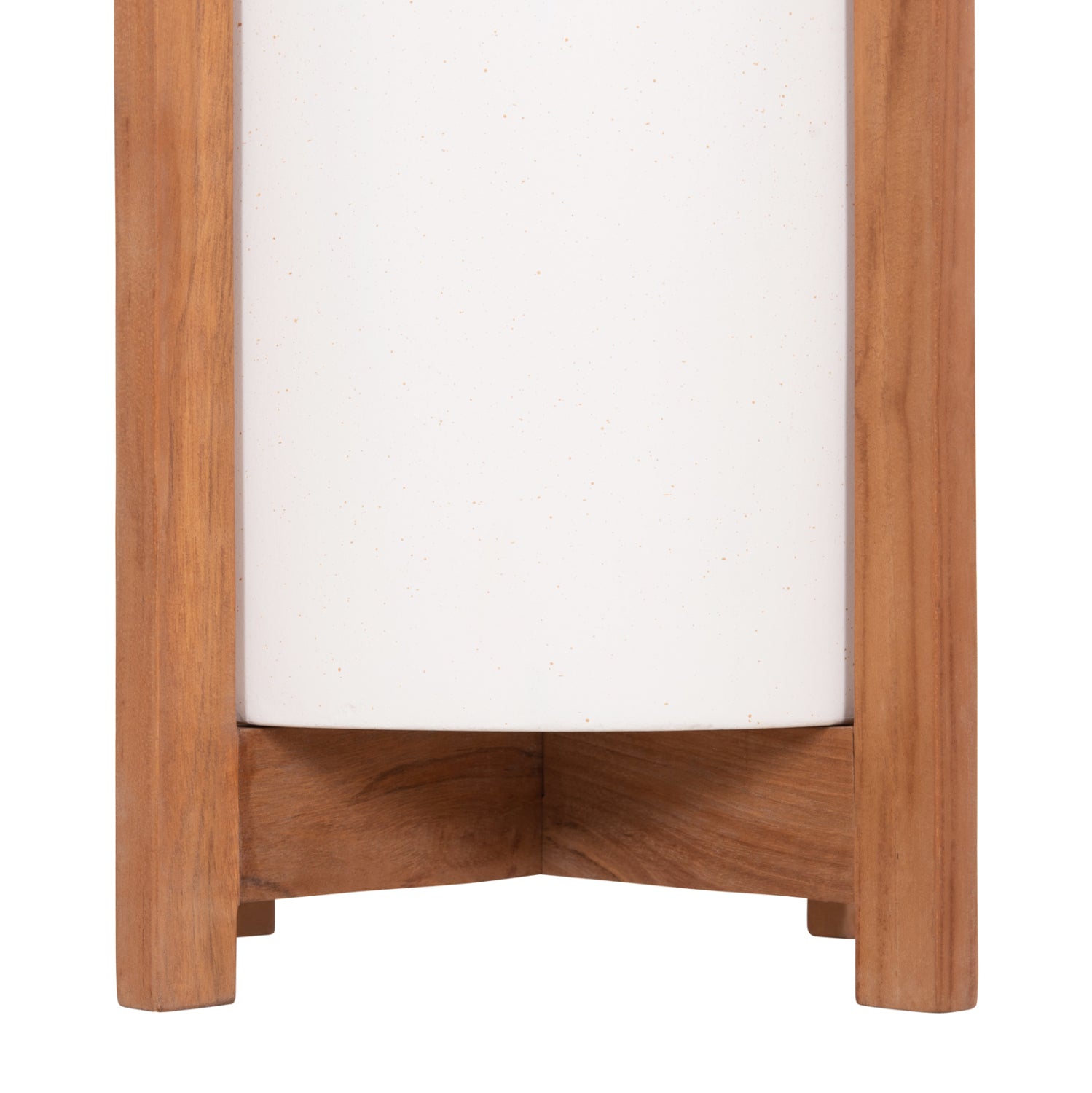 ΓΛΑΣΤΡΑ ΕΣΩΤ.ΧΩΡΟΥ HOFF HM4682.02S FIBER CEMENT ΛΕΥΚΟ-TEAK ΒΑΣΗ Φ33x42Υεκ - Pakobazaar