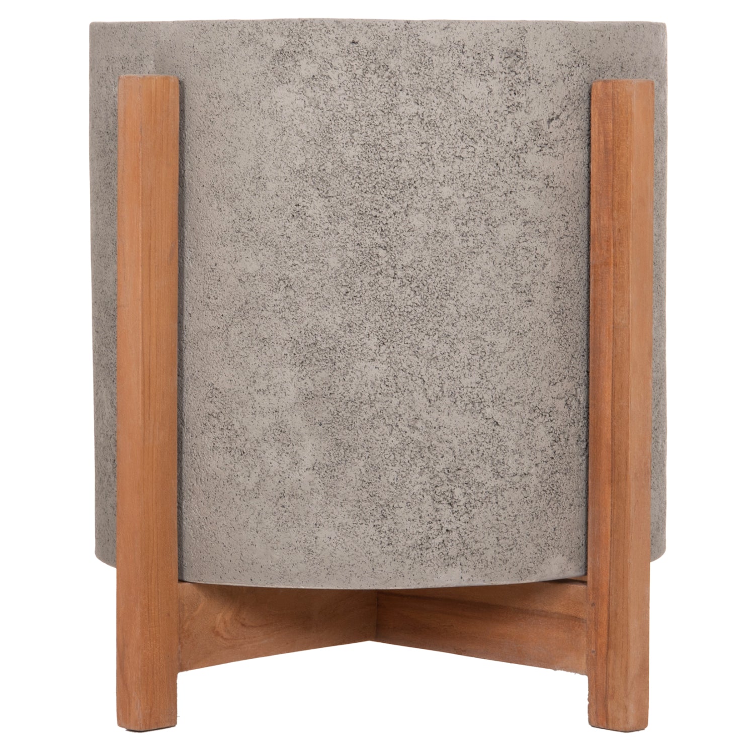 ΓΛΑΣΤΡΑ ΕΣΩΤ.ΧΩΡΟΥ HOFF HM4682.03M FIBER CEMENT ΓΚΡΙ-TEAK ΒΑΣΗ Φ40x39Υεκ - Pakobazaar