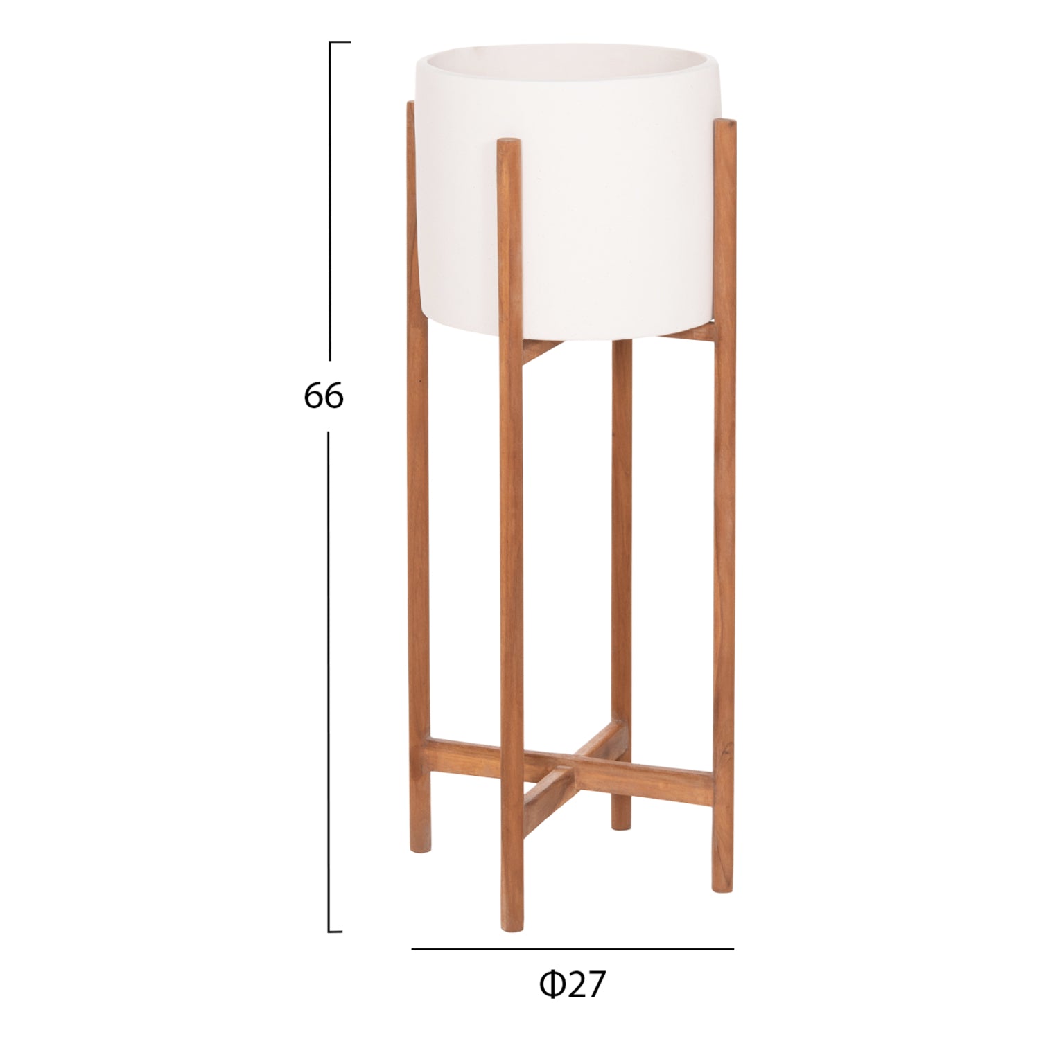 ΓΛΑΣΤΡΑ ΕΣΩΤ.ΧΩΡΟΥ RENTIL HM4684.02L FIBER CEMENT ΧΡΩΜΑ ΛΕΥΚΟ--ΒΑΣΗ TEAK Φ27x66Υεκ - Pakobazaar