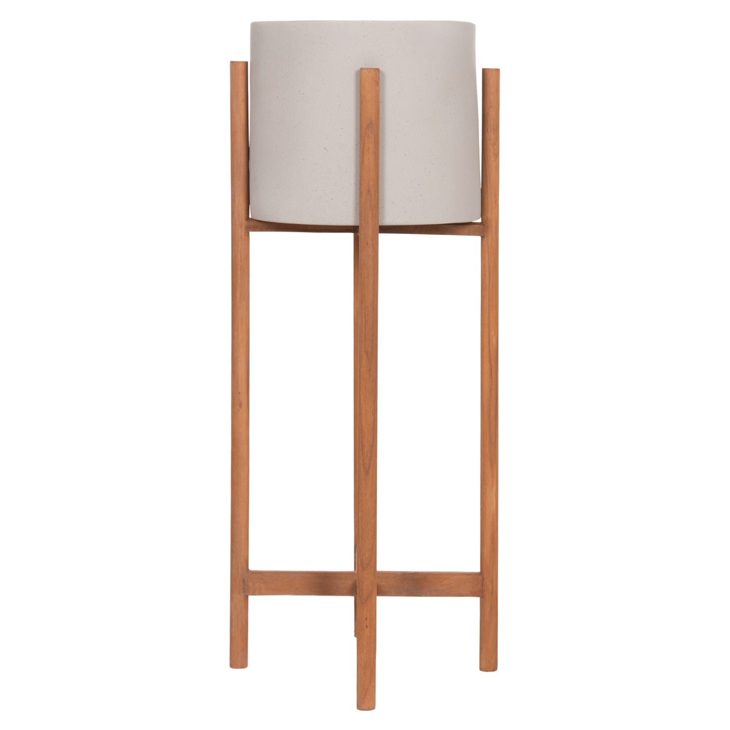 ΓΛΑΣΤΡΑ ΕΣΩΤ.ΧΩΡΟΥ RENTIL HM4684.03L FIBER CEMENT ΧΡΩΜΑ ΓΚΡΙ--ΒΑΣΗ TEAK Φ27x66Υ - Pakobazaar