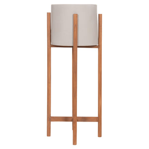 ΓΛΑΣΤΡΑ ΕΣΩΤ.ΧΩΡΟΥ RENTIL HM4684.03L FIBER CEMENT ΧΡΩΜΑ ΓΚΡΙ--ΒΑΣΗ TEAK Φ27x66Υ - Pakobazaar