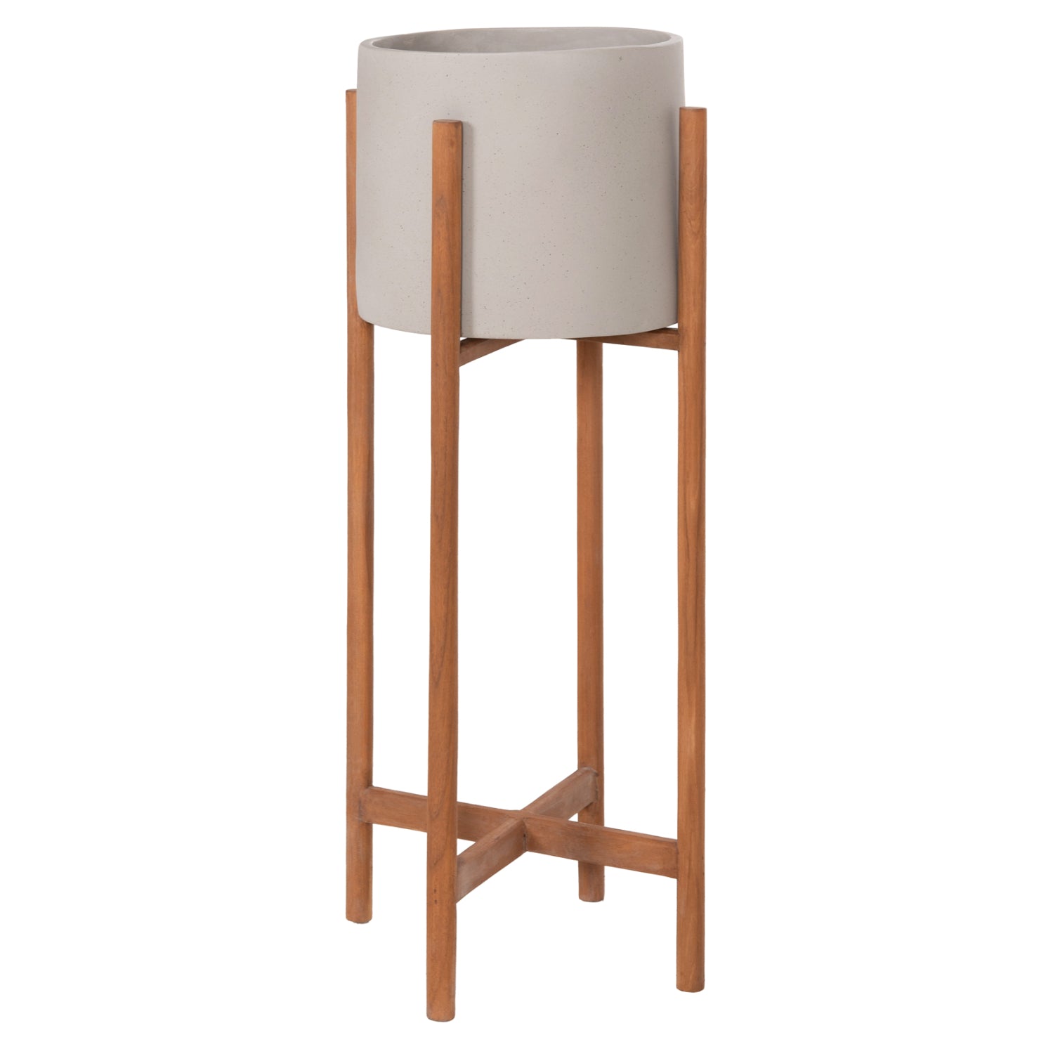 ΓΛΑΣΤΡΑ ΕΣΩΤ.ΧΩΡΟΥ RENTIL HM4684.03L FIBER CEMENT ΧΡΩΜΑ ΓΚΡΙ--ΒΑΣΗ TEAK Φ27x66Υ - Pakobazaar
