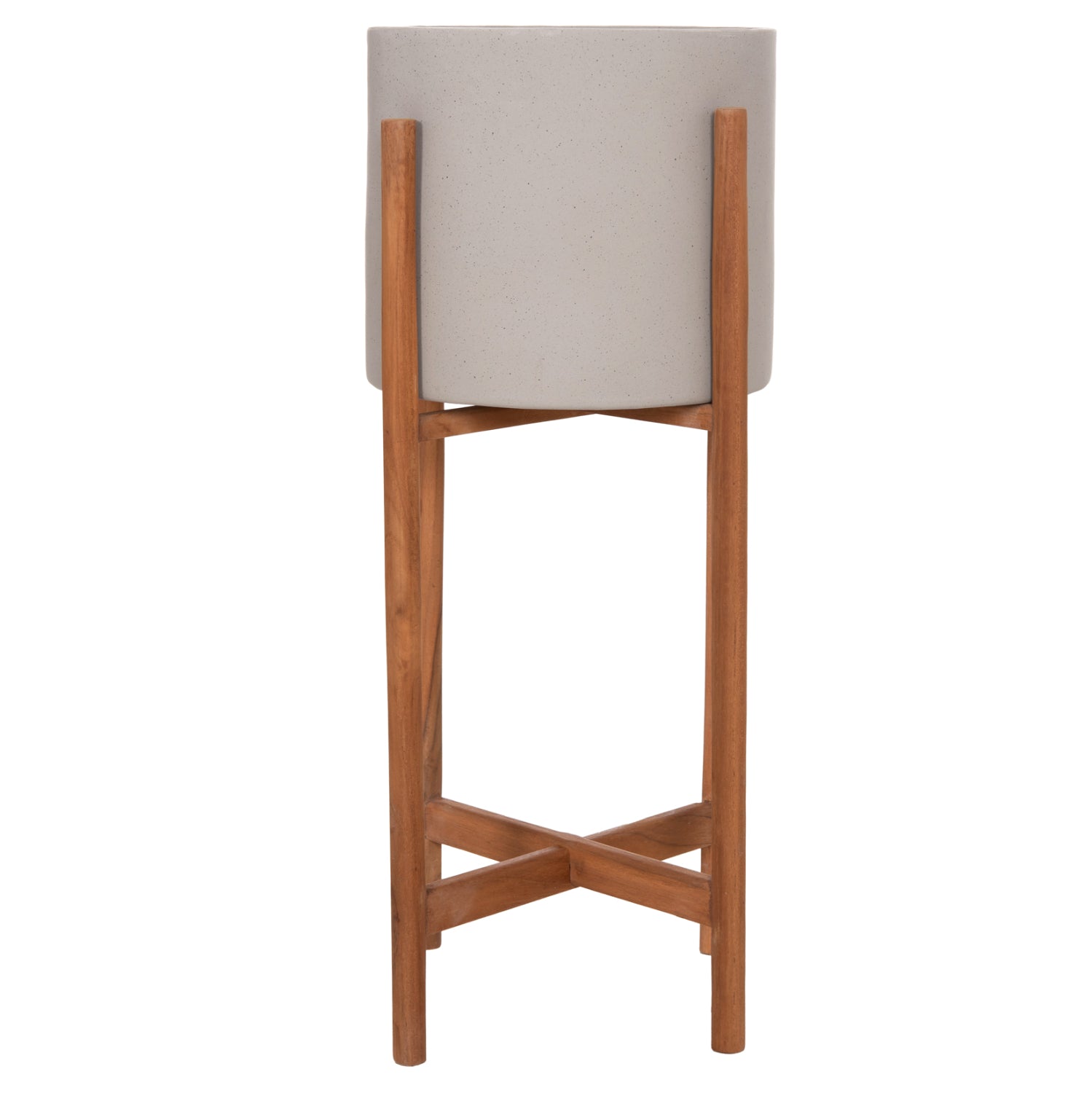 ΓΛΑΣΤΡΑ ΕΣΩΤ.ΧΩΡΟΥ RENTIL HM4684.03S FIBER CEMENT ΧΡΩΜΑ ΓΚΡΙ--ΒΑΣΗ TEAK Φ27x56Υ - Pakobazaar