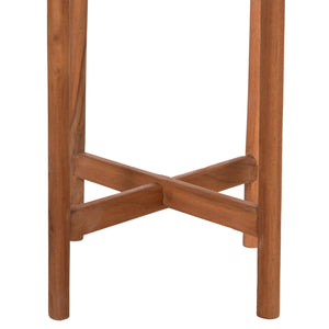 ΓΛΑΣΤΡΑ ΕΣΩΤ.ΧΩΡΟΥ RENTIL HM4684.03S FIBER CEMENT ΧΡΩΜΑ ΓΚΡΙ--ΒΑΣΗ TEAK Φ27x56Υ - Pakobazaar