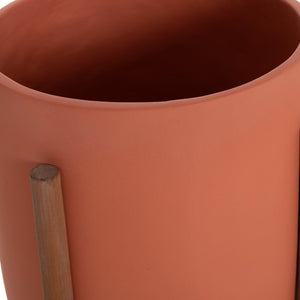 ΓΛΑΣΤΡΑ ΕΣΩΤ.ΧΩΡΟΥ RENTIL HM4684.08L FIBER CEMENT ΧΡΩΜΑ ΤΕΡΑΚΟΤΑ--ΒΑΣΗ TEAK Φ27x66Υ - Pakobazaar