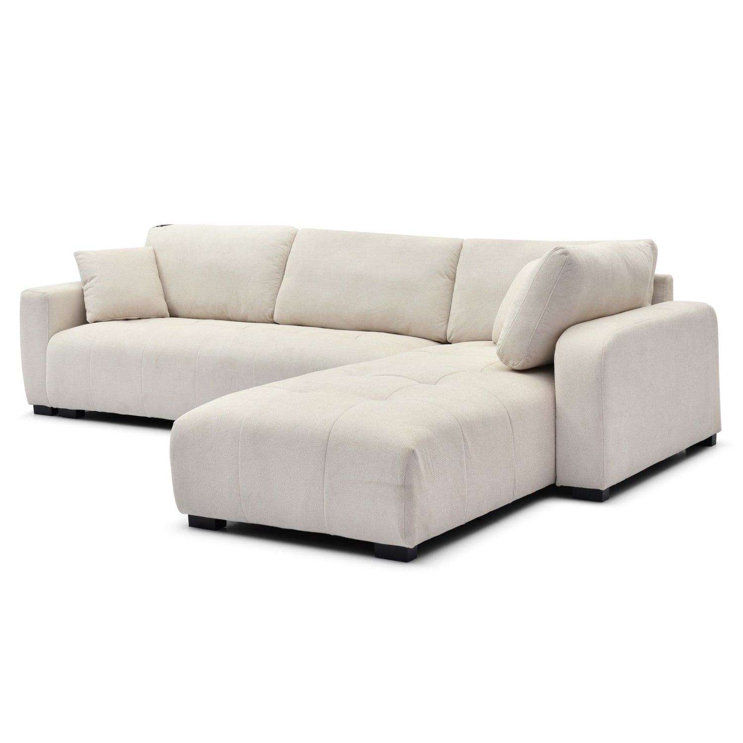 ΓΩΝΙΑΚΟΣ ΚΑΝΑΠΕΣ ΑΝΑΣΤΡΕΨΙΜΟΣ MEDEL HM3288.02 ΕΚΡΟΥ P.E. ΥΦΑΣΜΑ 296x208x80Υεκ - Pakobazaar
