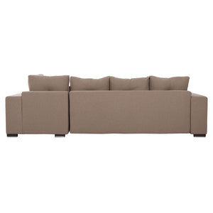 ΓΩΝΙΑΚΟΣ ΚΑΝΑΠΕΣ-ΚΡΕΒΑΤΙ ΜΕ ΑΠΟΘ.ΧΩΡΟ TRENDSTON HM3302.03R ΜΠΕΖ ΥΦΑΣΜΑ 298x177x95Υεκ - Pakobazaar