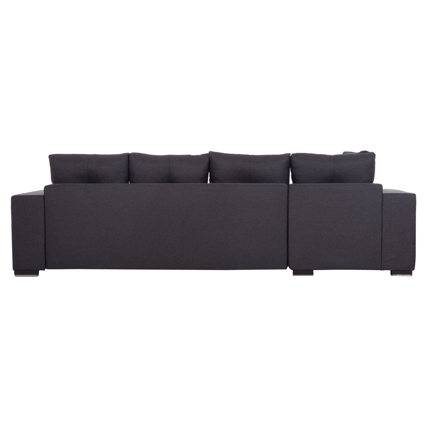 ΓΩΝΙΑΚΟΣ ΚΑΝΑΠΕΣ-ΚΡΕΒΑΤΙ ΜΕ ΑΠΟΘ.ΧΩΡΟ TRENDSTON HM3302.01L ΓΚΡΙ ΥΦΑΣΜΑ 298x177x95Υεκ - Pakobazaar