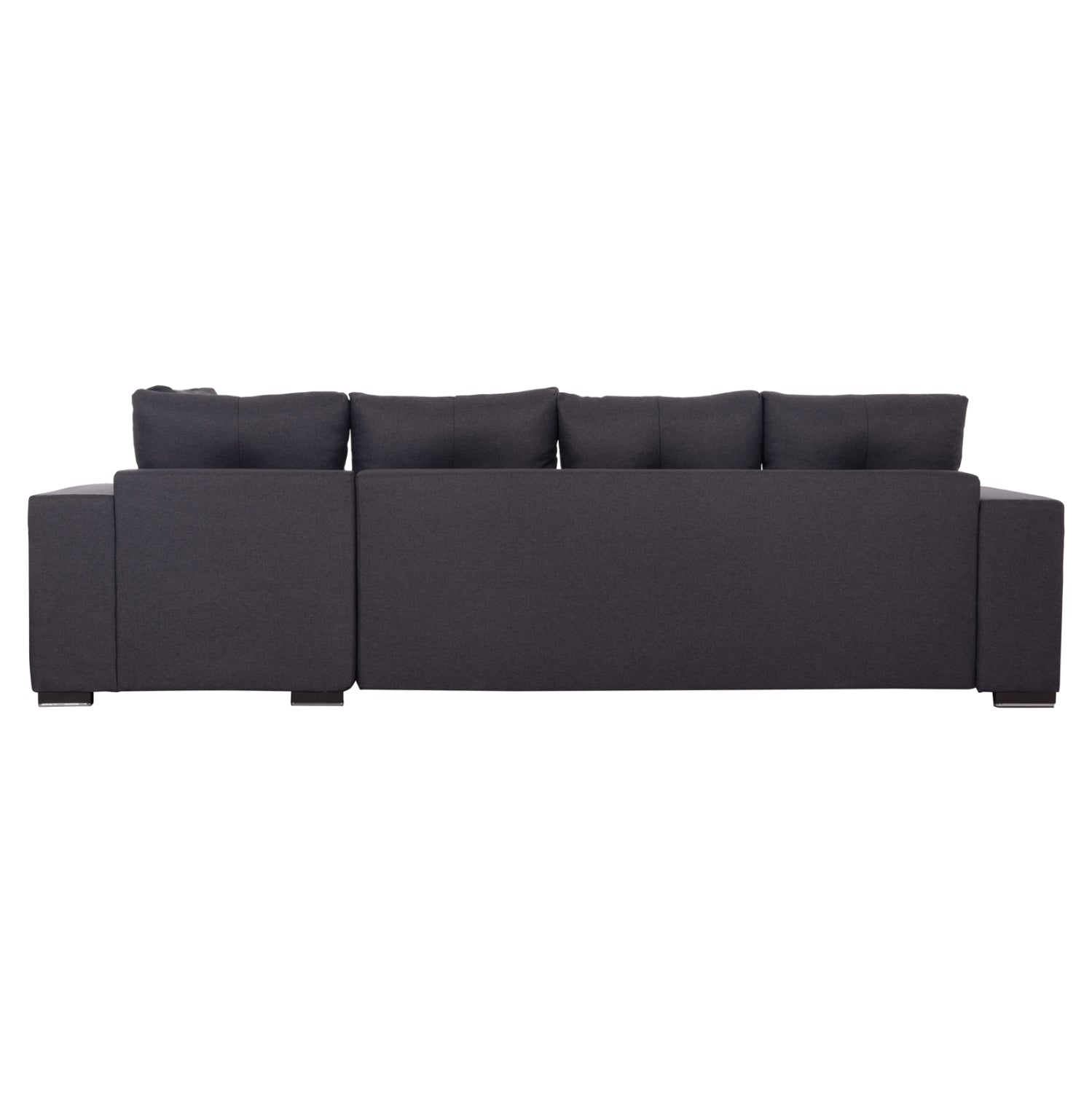 ΓΩΝΙΑΚΟΣ ΚΑΝΑΠΕΣ-ΚΡΕΒΑΤΙ ΜΕ ΑΠΟΘ.ΧΩΡΟ TRENDSTON HM3302.01R ΓΚΡΙ ΥΦΑΣΜΑ 298x177x95Υεκ - Pakobazaar