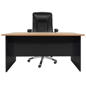 ΓΡΑΦΕΙΟ ΕΠΑΓΓΕΛΜΑΤΙΚΟ ABELINA 150x75x75 HM2016.01 ΓΚΡΙ-ΟΞΙΑ - Pakobazaar