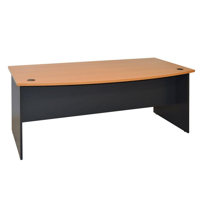 ΓΡΑΦΕΙΟ ΕΠΑΓΓΕΛΜΑΤΙΚΟ 180x93.5x74. CADAK HM2017.01 ΓΚΡΙ-ΟΞΙΑ - Pakobazaar