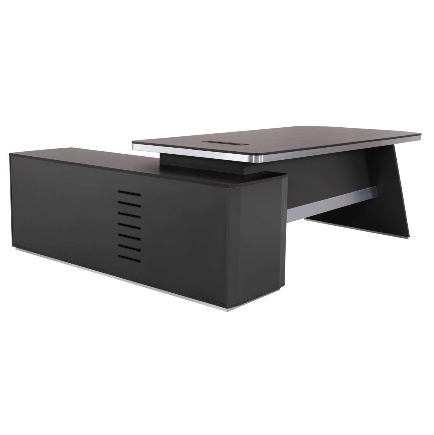 ΓΡΑΦΕΙΟ ΕΠΑΓΓΕΛΜΑΤΙΚΟ ΔΕΞΙΑ ΓΩΝΙΑ ROSEWOOD HM2083R 220X180X76Υ εκ. - Pakobazaar