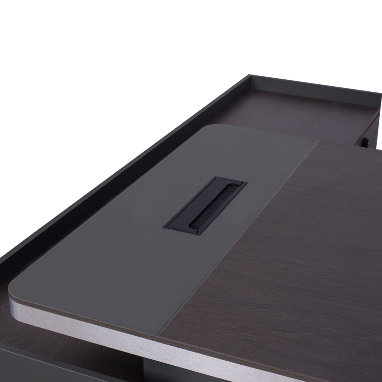 ΓΡΑΦΕΙΟ ΕΠΑΓΓΕΛΜΑΤΙΚΟ ΔΕΞΙΑ ΓΩΝΙΑ ROSEWOOD HM2084R 220X180X76Υ εκ. - Pakobazaar
