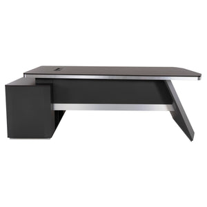 ΓΡΑΦΕΙΟ ΕΠΑΓΓΕΛΜΑΤΙΚΟ ΔΕΞΙΑ ΓΩΝΙΑ ROSEWOOD HM2083R 220X180X76Υ εκ. - Pakobazaar