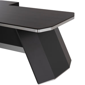 ΓΡΑΦΕΙΟ ΕΠΑΓΓΕΛΜΑΤΙΚΟ ΔΕΞΙΑ ΓΩΝΙΑ ROSEWOOD HM2083R 220X180X76Υ εκ. - Pakobazaar