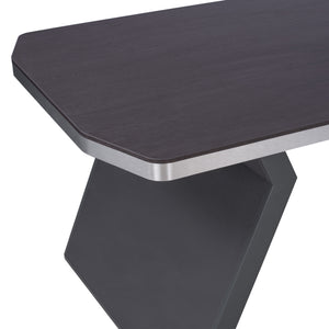 ΓΡΑΦΕΙΟ ΕΠΑΓΓΕΛΜΑΤΙΚΟ ΔΕΞΙΑ ΓΩΝΙΑ ROSEWOOD HM2084R 220X180X76Υ εκ. - Pakobazaar