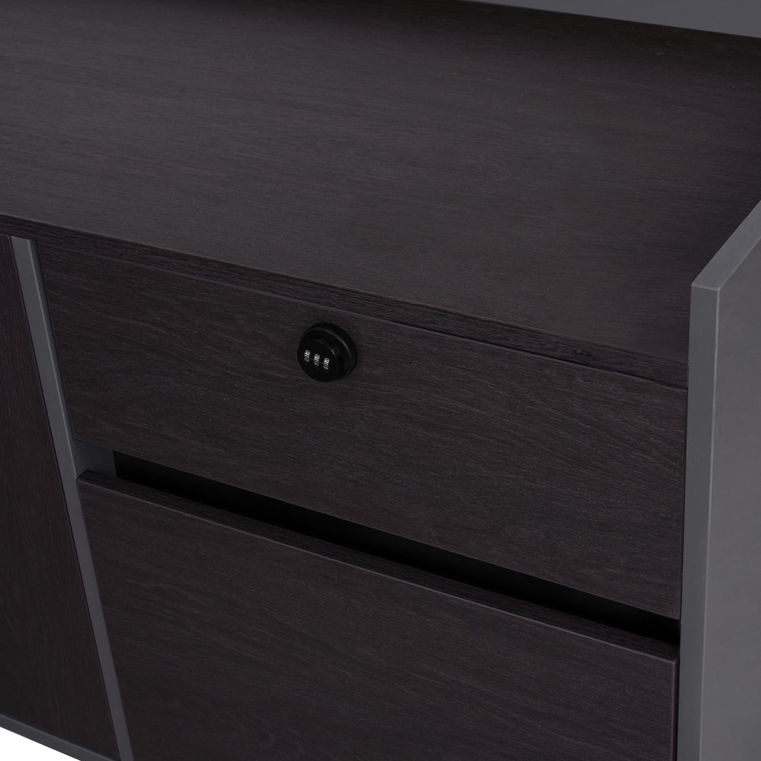 ΓΡΑΦΕΙΟ ΕΠΑΓΓΕΛΜΑΤΙΚΟ ΔΕΞΙΑ ΓΩΝΙΑ ROSEWOOD HM2084R 220X180X76Υ εκ. - Pakobazaar