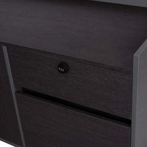 ΓΡΑΦΕΙΟ ΕΠΑΓΓΕΛΜΑΤΙΚΟ ΔΕΞΙΑ ΓΩΝΙΑ ROSEWOOD HM2084R 220X180X76Υ εκ. - Pakobazaar