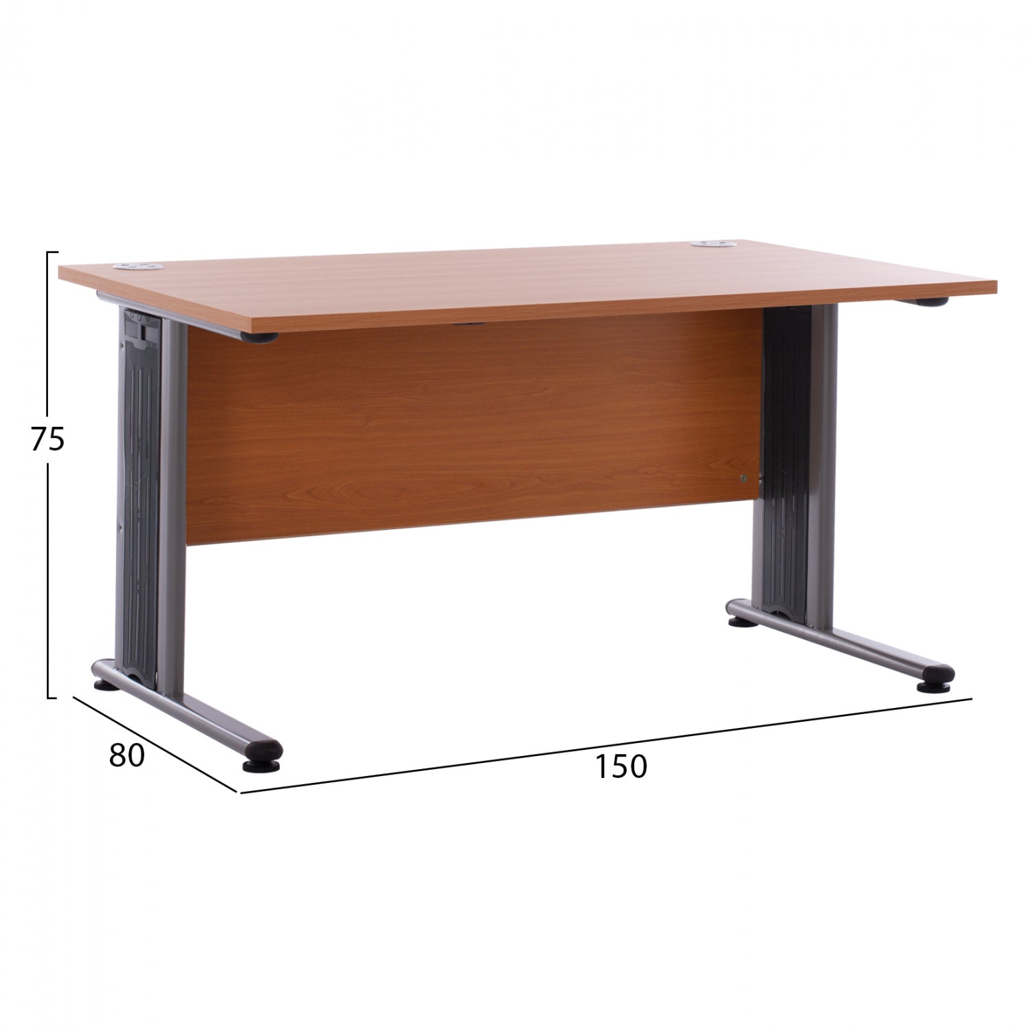 ΓΡΑΦΕΙΟ ΕΠΑΓΓΕΛΜΑΤΙΚΟ VANCE HM2045.03 ΚΕΡΑΣΙ 150X80X75 - Pakobazaar