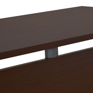 ΓΡΑΦΕΙΟ ΕΠΑΓΓΕΛΜΑΤΙΚΟ VALDEN HM2045.02 WENGE 150X80X75 - Pakobazaar