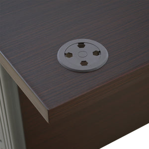 ΓΡΑΦΕΙΟ ΕΠΑΓΓΕΛΜΑΤΙΚΟ VALDEN HM2045.02 WENGE 150X80X75 - Pakobazaar