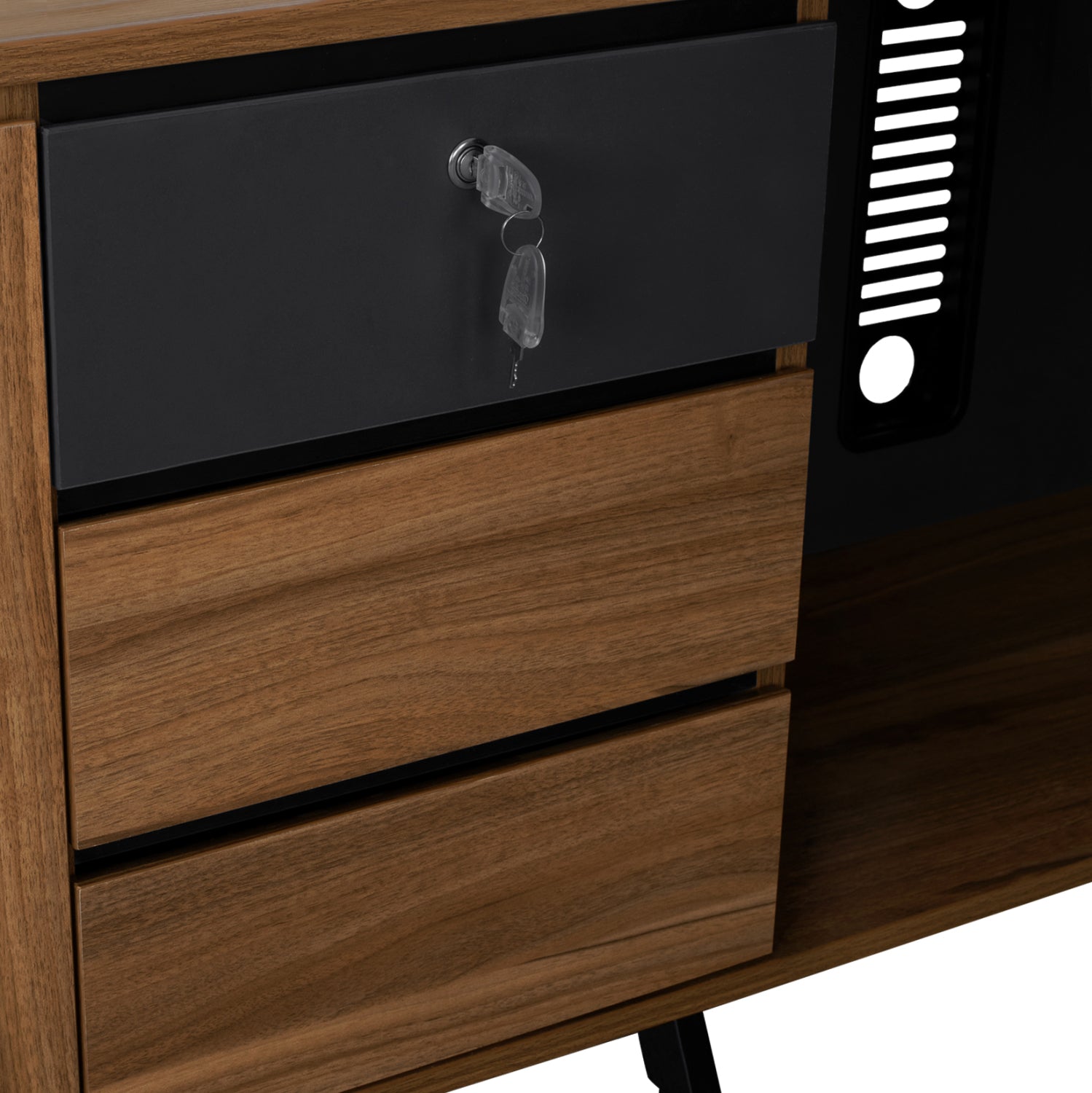 ΓΡΑΦΕΙΟ ΕΠΑΓΓΕΛΜΑΤΙΚΟ ΓΩΝΙΑ ΑΝΑΣΤΡΕΨΙΜΗ SUPREME 160X160X75 HM2348 - Pakobazaar