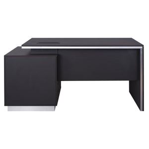 ΓΡΑΦΕΙΟ ΕΠΑΓΓΕΛΜΑΤΙΚΟ ΜΕ ΔΕΞΙΟ ΝΤΟΥΛΑΠΙ ROSEWOOD HM2087R 160X80X76Υ εκ. - Pakobazaar