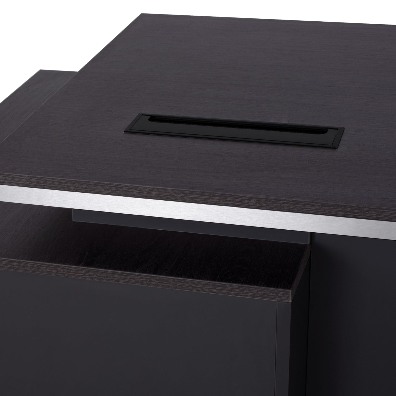 ΓΡΑΦΕΙΟ ΕΠΑΓΓΕΛΜΑΤΙΚΟ ΜΕ ΔΕΞΙΟ ΝΤΟΥΛΑΠΙ ROSEWOOD HM2113R 180X80X76Υ εκ. - Pakobazaar