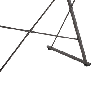 ΓΡΑΦΕΙΟ NOREX HM9317 ΜΕΤΑΛΛΙΚΟ ΜΑΥΡΟ ΜΕ MDF ΕΠΙΦΑΝΕΙΑ ΣΕ ΟΑΚ 116X48X89,5Υεκ. - Pakobazaar