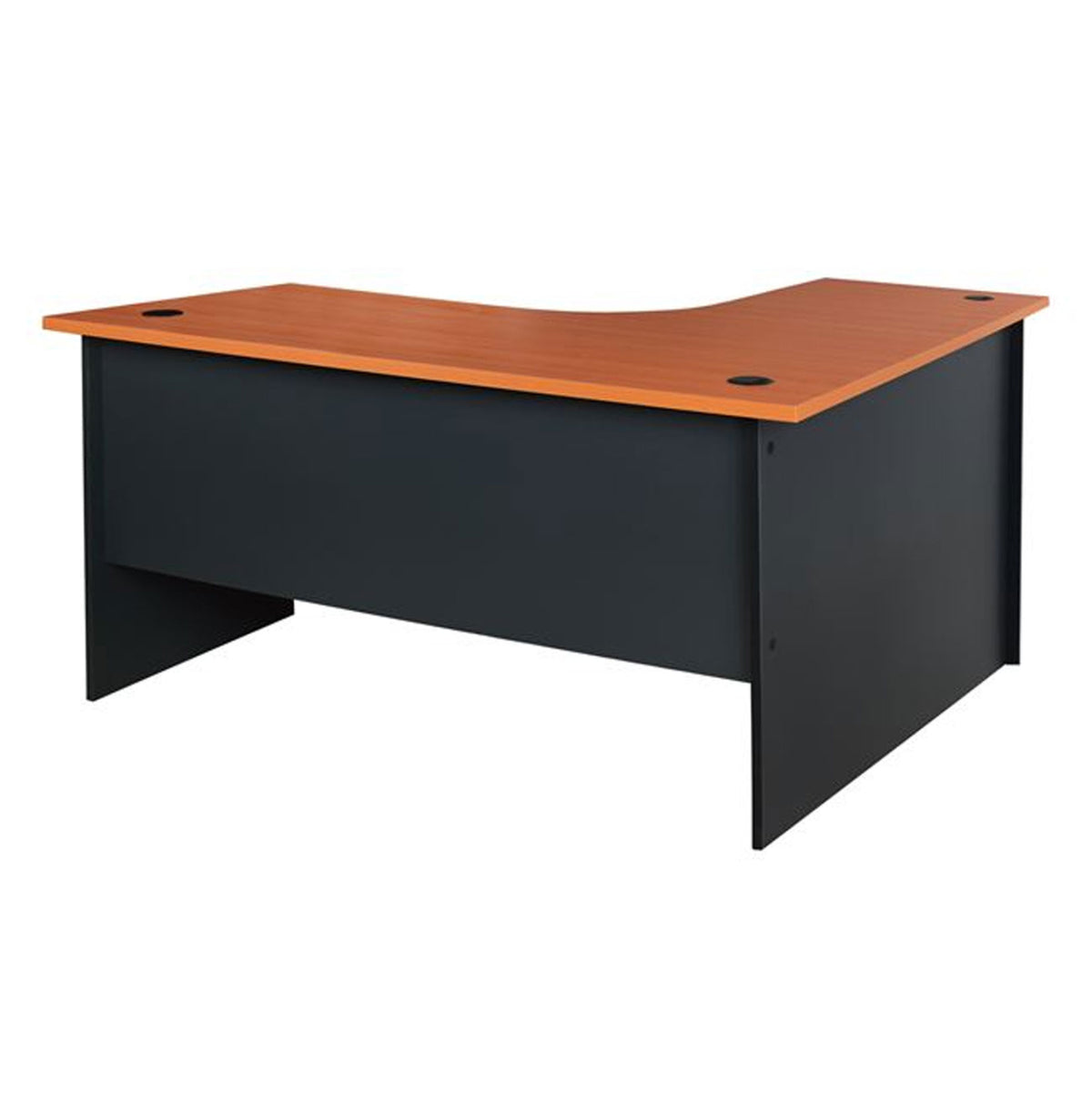 ΓΡΑΦΕΙΟ ΓΩΝΙΑ ΕΠΑΓΓΕΛΜΑΤΙΚΟ SIENNA 150Χ150Χ75εκ HM2019.03 ΚΕΡΑΣΙ - Pakobazaar