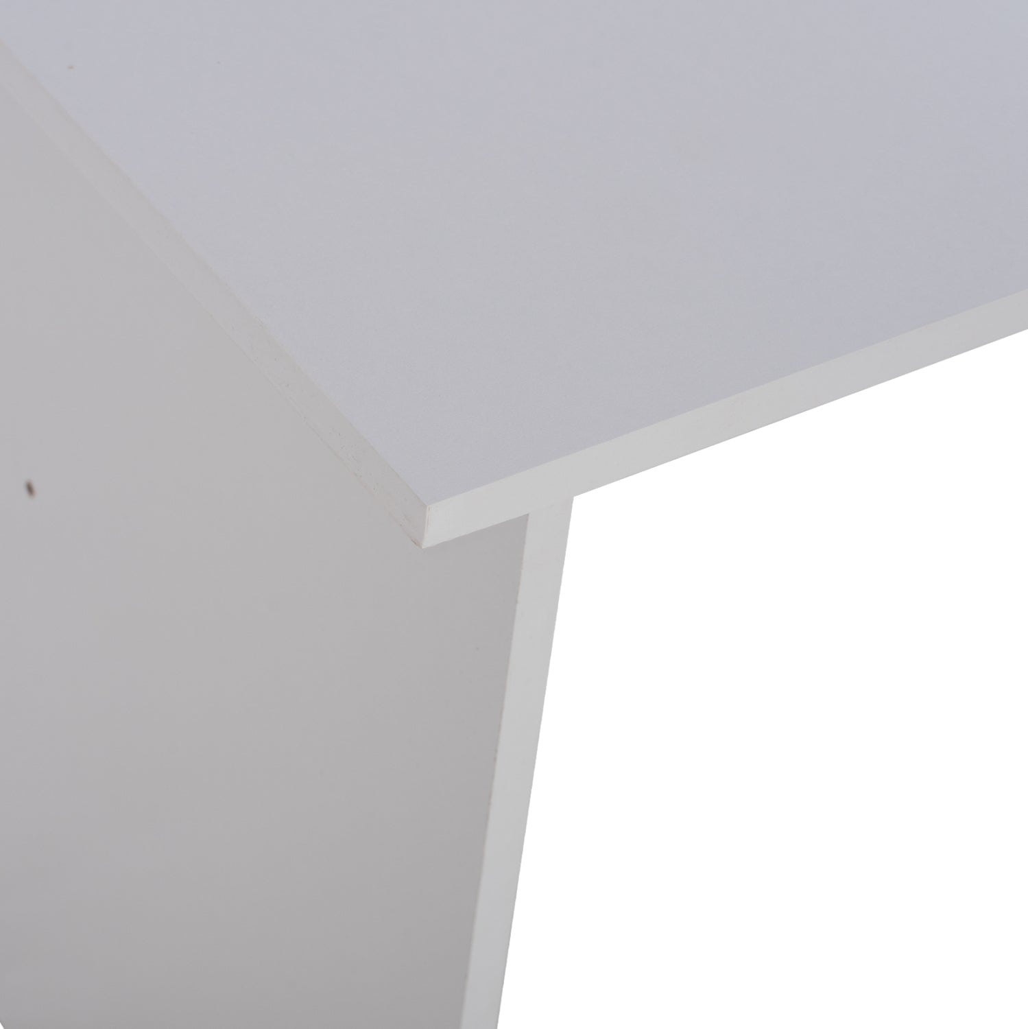 ΓΡΑΦΕΙΟ ΜΕΛΑΜΙΝΗΣ ENSLEY HM2029.05 ΜΕ 3 ΣΥΡΤΑΡΙΑ ΛΕΥΚΟ 120X60X76 εκ. - Pakobazaar