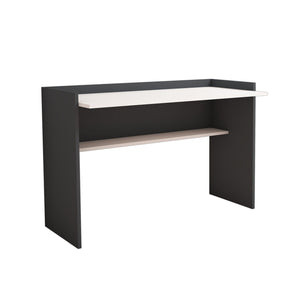 ΓΡΑΦΕΙΟ ΜΕΛΑΜΙΝΗΣ ΓΚΡΙ ΛΕΥΚΟ HM9227.13 118x58x80Υεκ. - Pakobazaar
