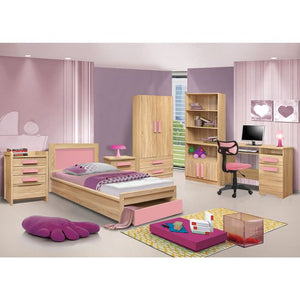 ΓΡΑΦΕΙΟ PLAYROOM SONAMA+ ΡΟΖ ΧΕΡΟΥΛΙ HM11154.02 110X55X76.5 - Pakobazaar